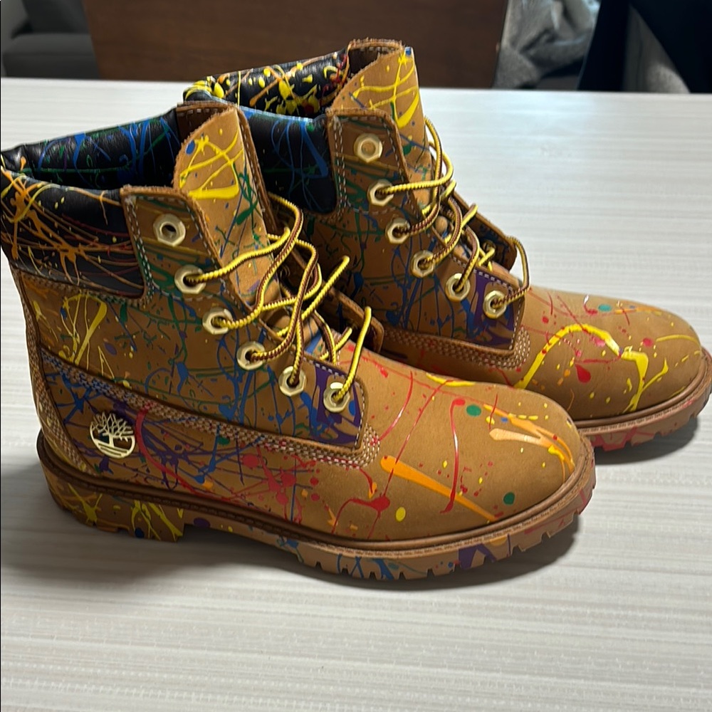 Timberland Paint Splatter Boots - women’s